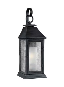 Shepherd Wall Lantern Dark Weathered Zinc