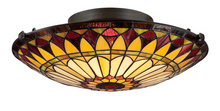 West End Medium Floating Flush Mount Vintage Bronze