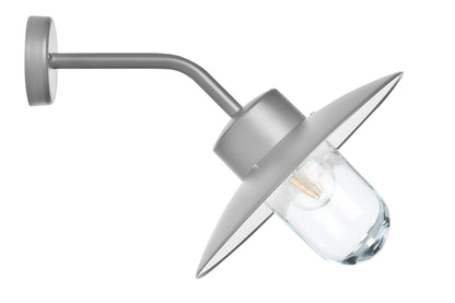 Belcour Model 8 Clear Glass Wall Fitting
