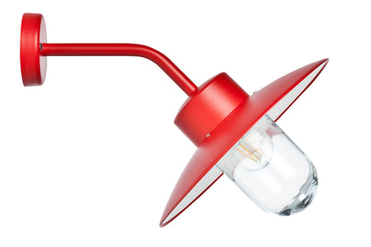 Belcour Model 8 Clear Glass Wall Fitting