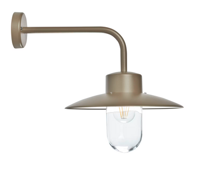 Belcour Model 9 Clear Glass Wall Light