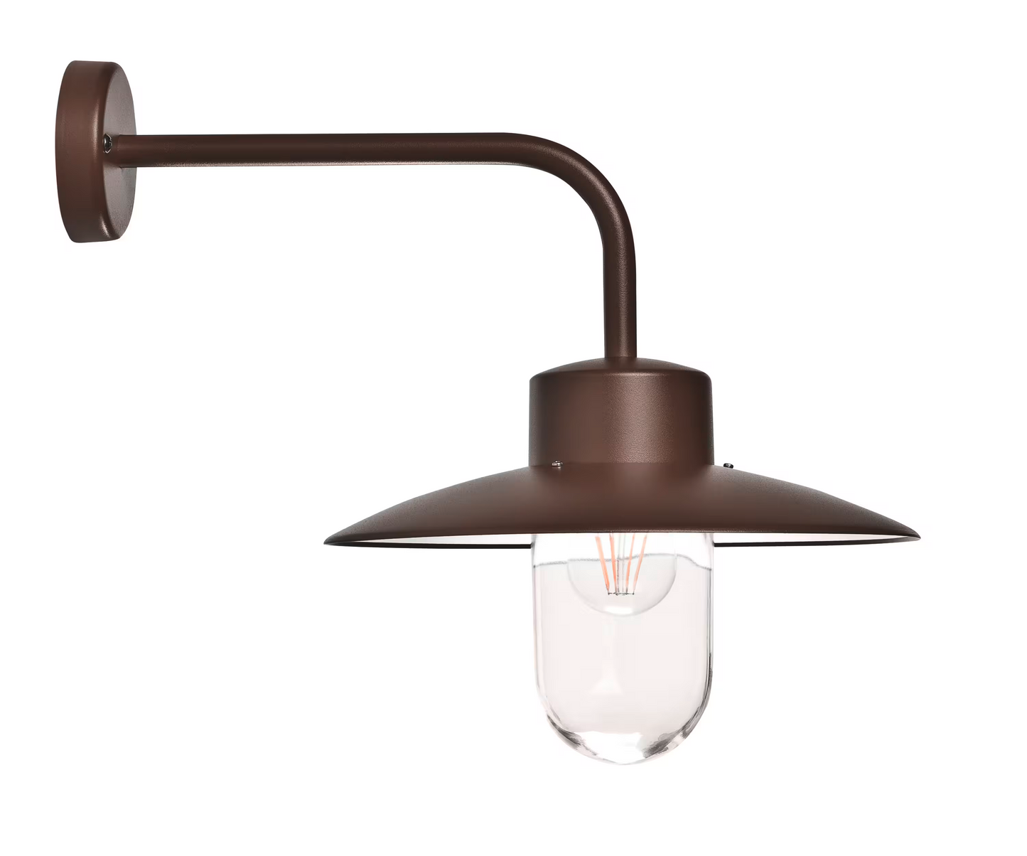 Belcour Model 9 Clear Glass Wall Light