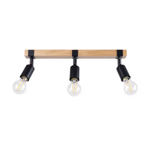 Zuca 3 Ceiling Light in Black