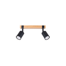 Fager 2 Ceiling Light in Black