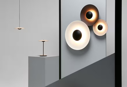Ginger 32 C Small LED Wall Light with Lacquered Metal Aluminium Dissipater