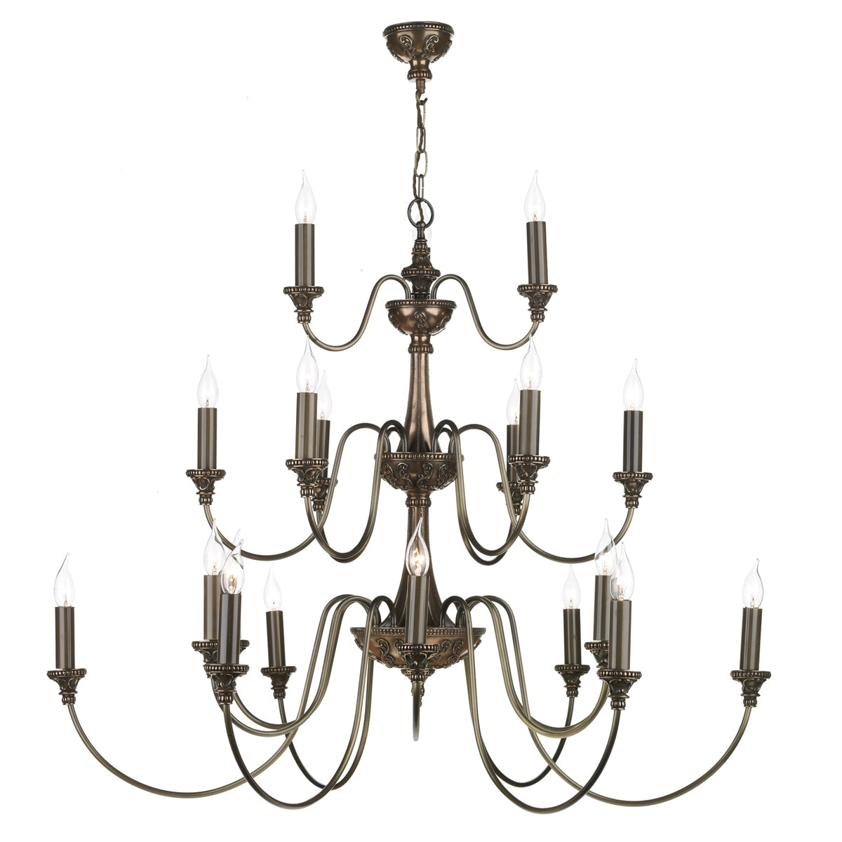 David Hunt Lighting Bailey 21-Light Chandelier