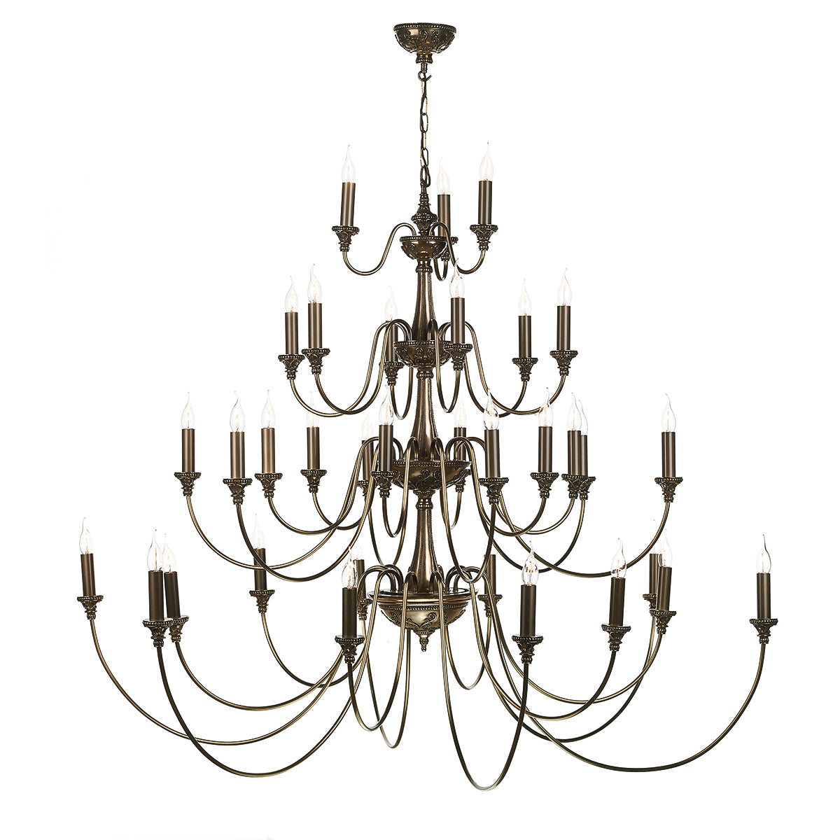 David Hunt Lighting Bailey 33-Light Chandelier