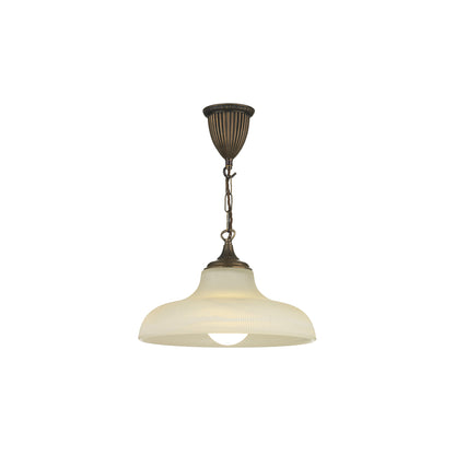 Badger One-Light Pendant with Glass Shade