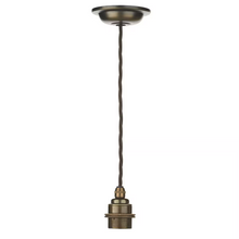 Duxford Single Pendant without Glass