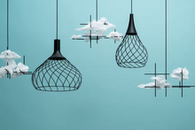Mongolfier P2 Medium LED Pendant with Balloon Shape Design