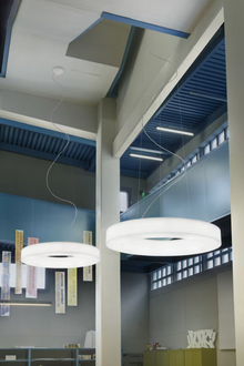 Saturn P Small White LED Pendant