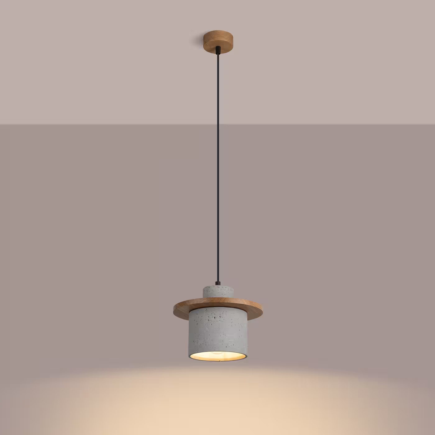 Mab Concrete Pendant
