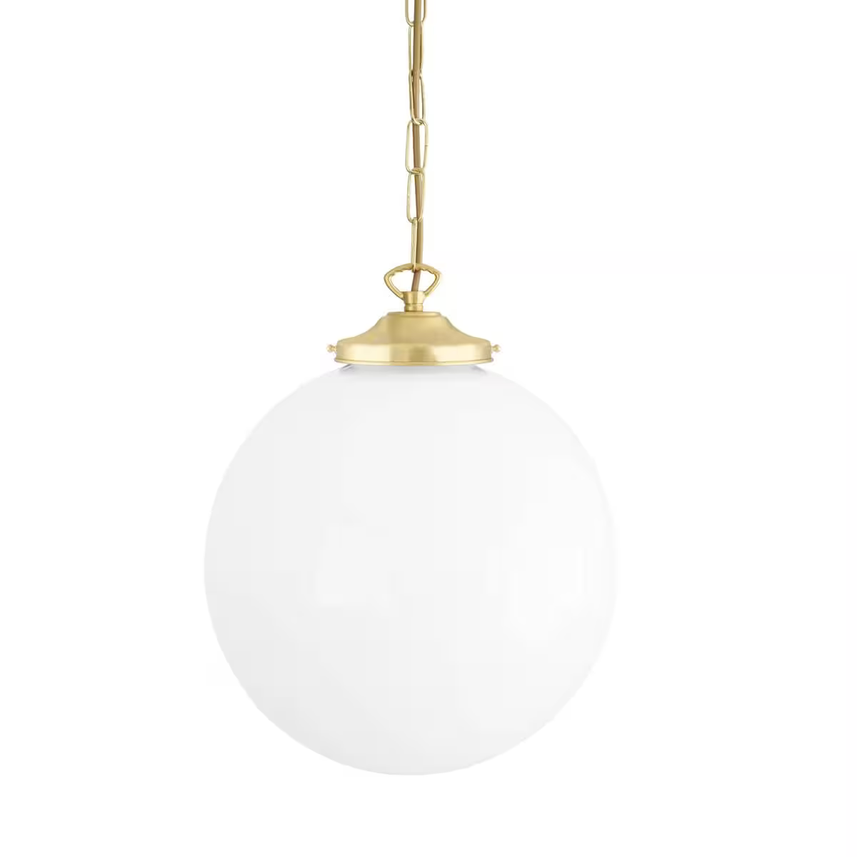 Yerevan Opal Glass Globe Pendant