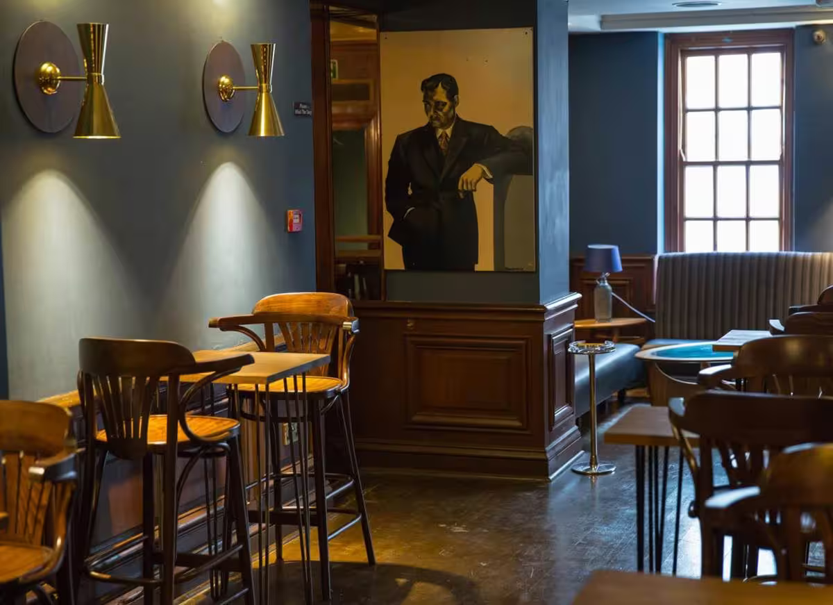 Amias Mid-Century Double Brass Cone Wall Light