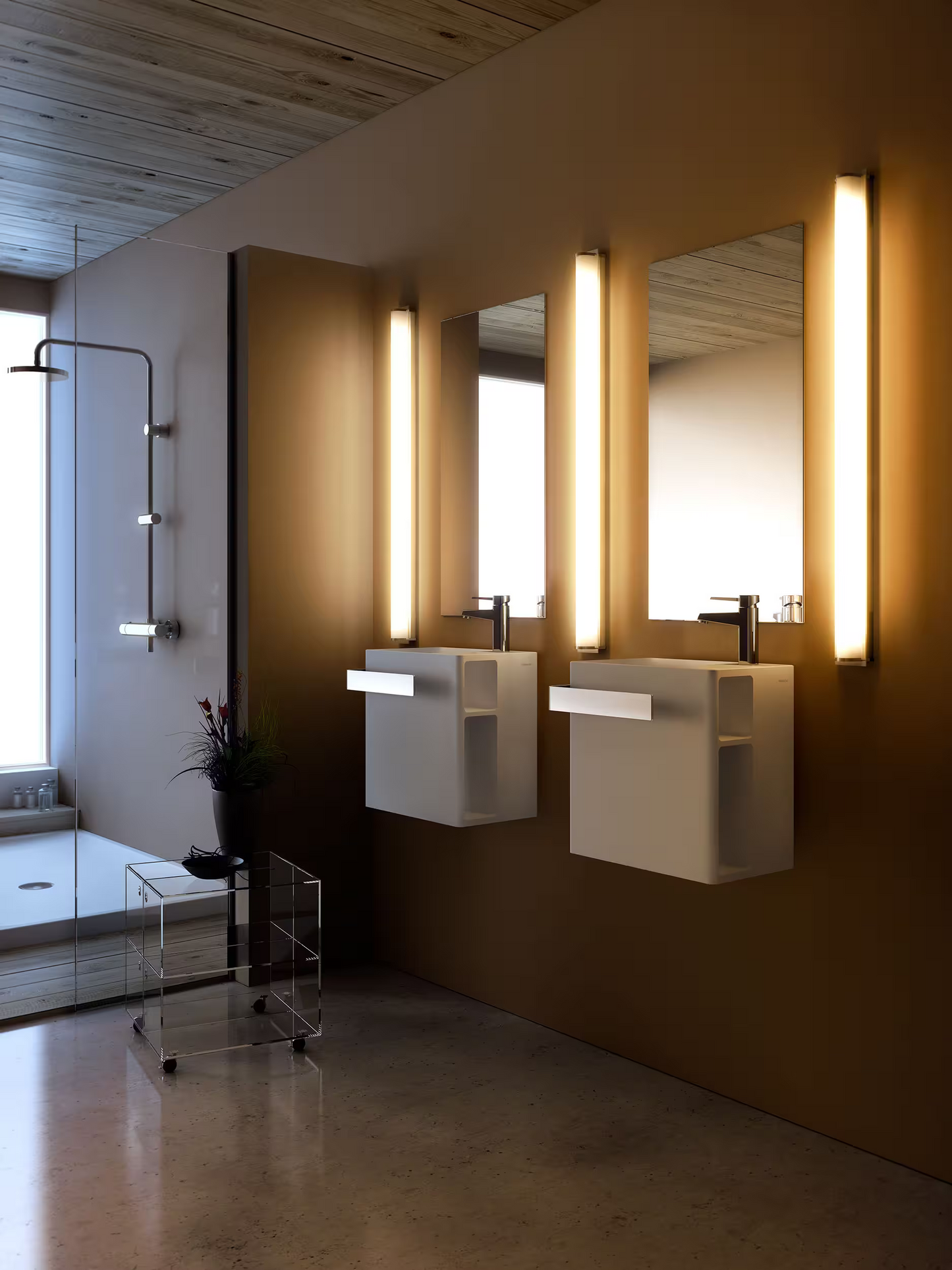 Manhattan LED 63.5 Small Wall Lamp