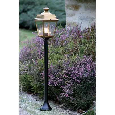 Place Des Vosges 1 Tradition Small Clear Glass Lamp Post