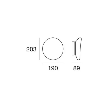 Dynamic Wall or Ceiling Mounted Light