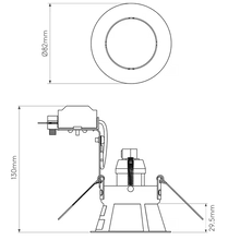 Minima Round Recessed Downlight