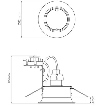 Astro Minima Recessed Downlight