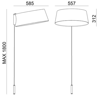 Oxygen W2 Wall Light
