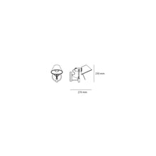 Tolomeo Faretto Large Wall Light in Aluminium with Switch on-off