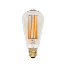 Squirrel Cage Tinted Glass 2200K LED Bulb