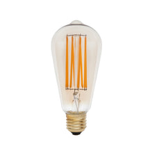 Squirrel Cage Tinted Glass 2200K LED Bulb