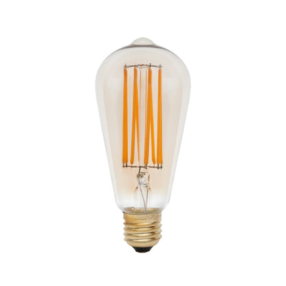 Squirrel Cage Tinted Glass 2200K LED Bulb