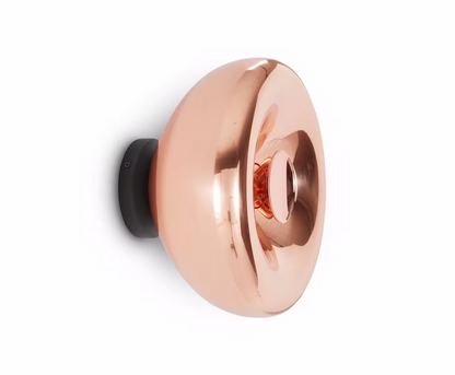 Void Pure Metal Wall Light with Double-Walled Shade