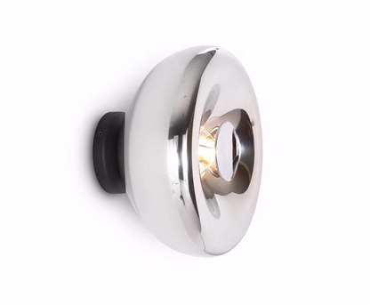 Void Pure Metal Wall Light with Double-Walled Shade