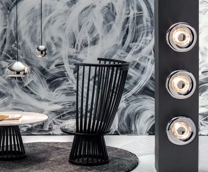 Void Pure Metal Wall Light with Double-Walled Shade