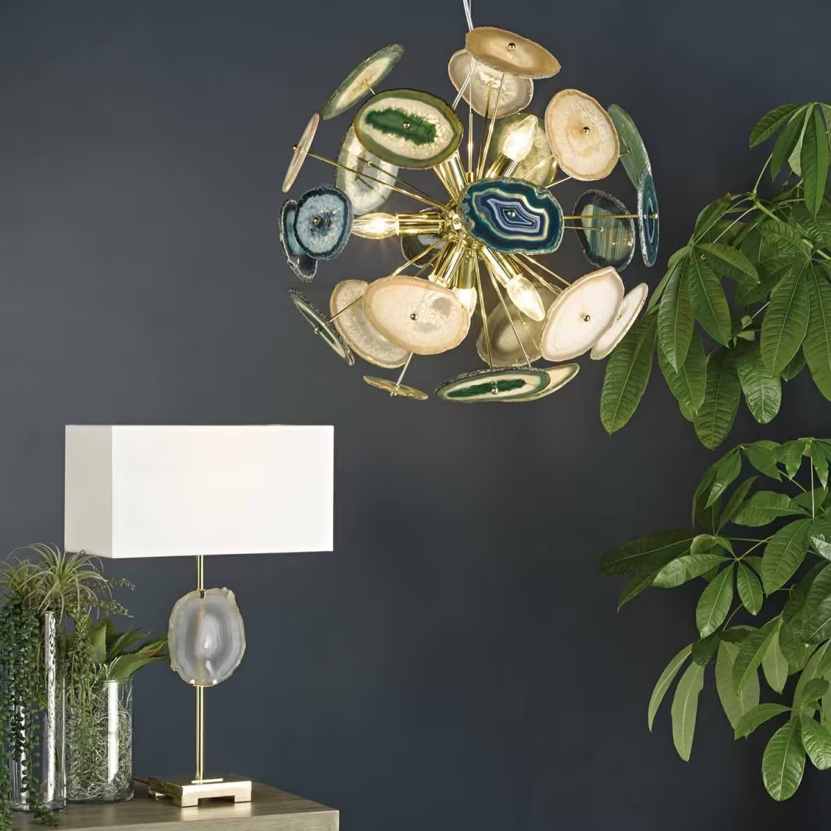 Achates 9-Light Pendant