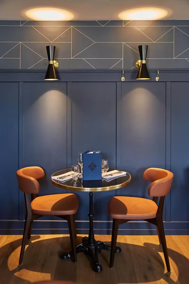 Cairo Mid-Century Double Cone Wall Light