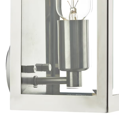 Era Clear Glass Wall Bracket with Bevelled Edge Glass