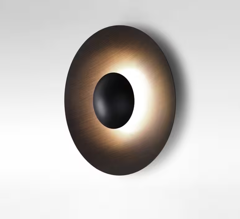 Ginger 32 C Small LED Wall Light with Lacquered Metal Aluminium Dissipater