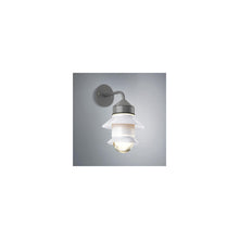 Santorini A Fixed Stem Outdoor Wall Lamp With Glass Diffuser