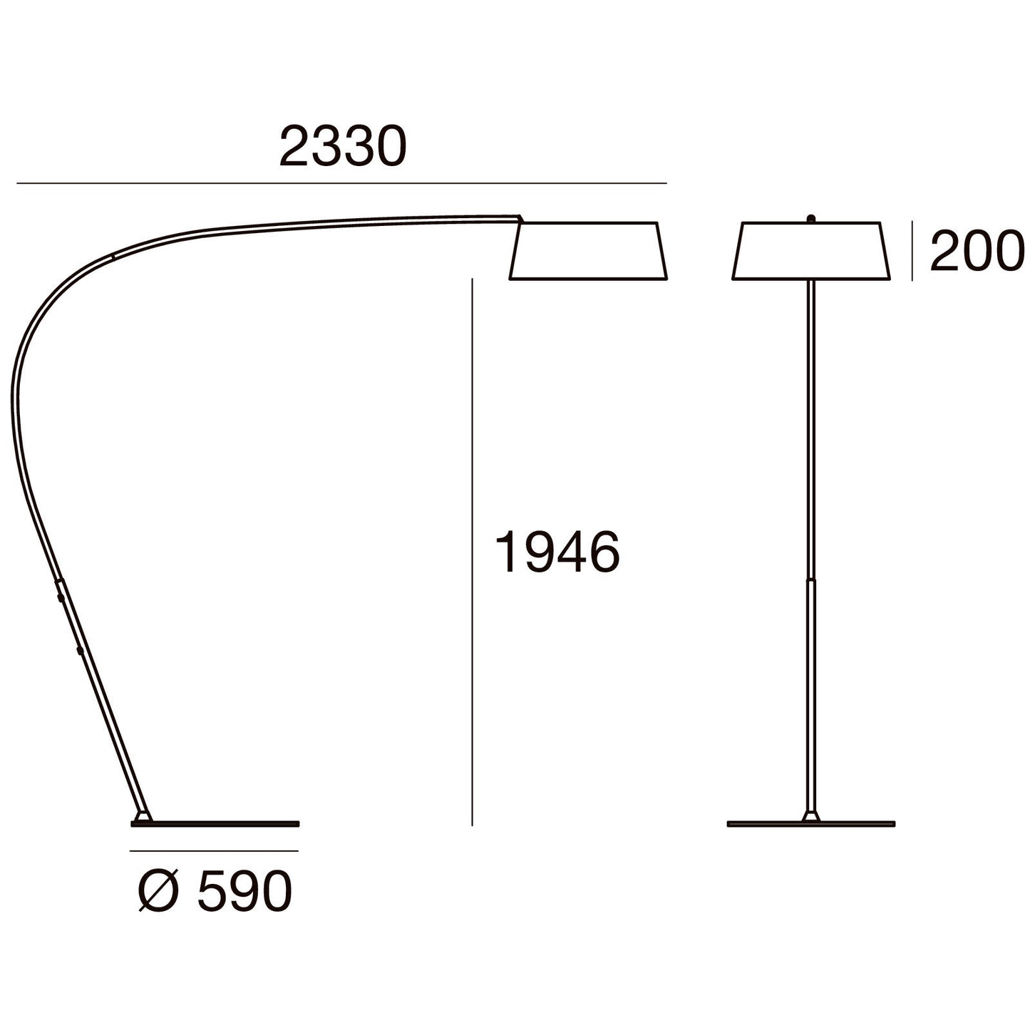 Stilnovo Oxygen Floor Lamp
