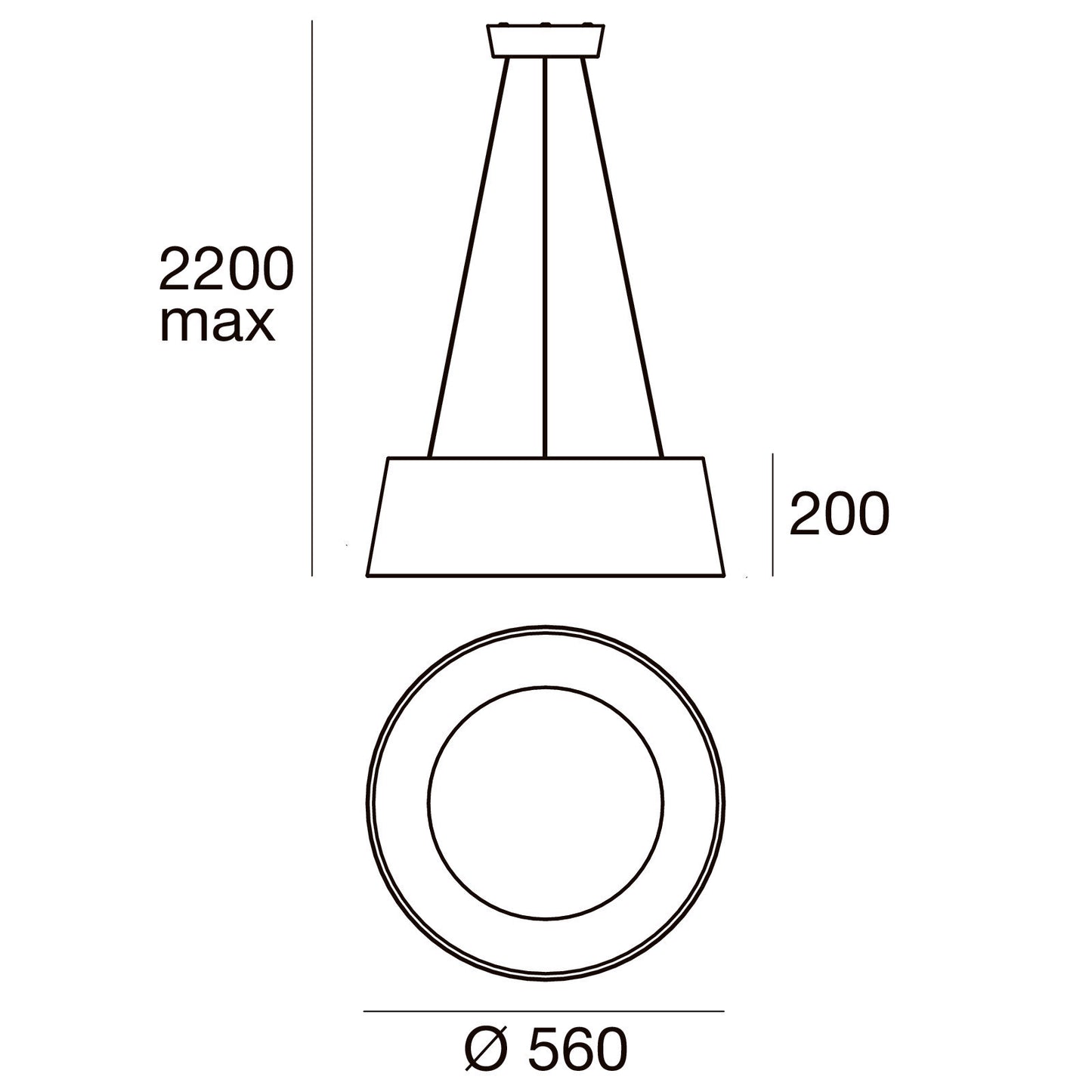 Stilnovo Oxygen Pendant