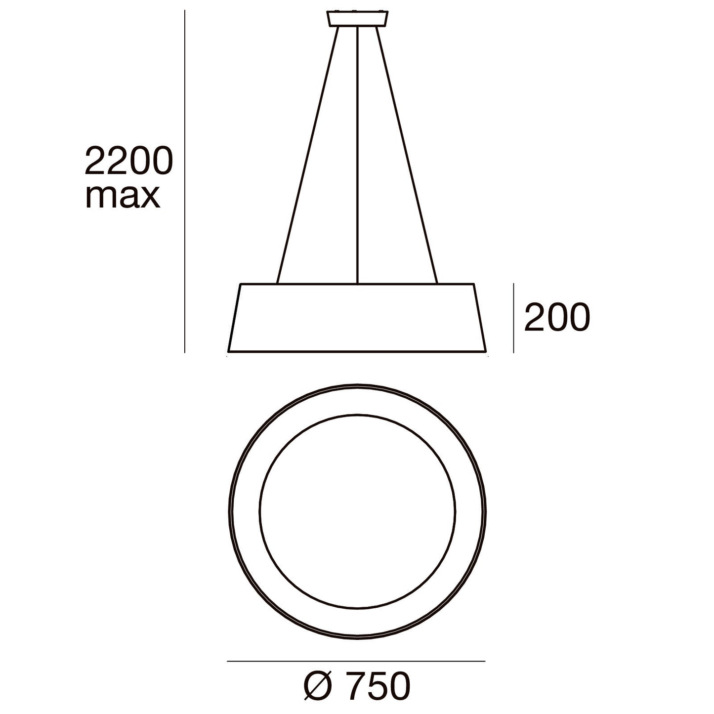 Stilnovo Oxygen Pendant