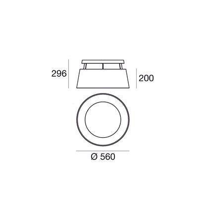 Oxygen S Small LED Ceiling Downlight