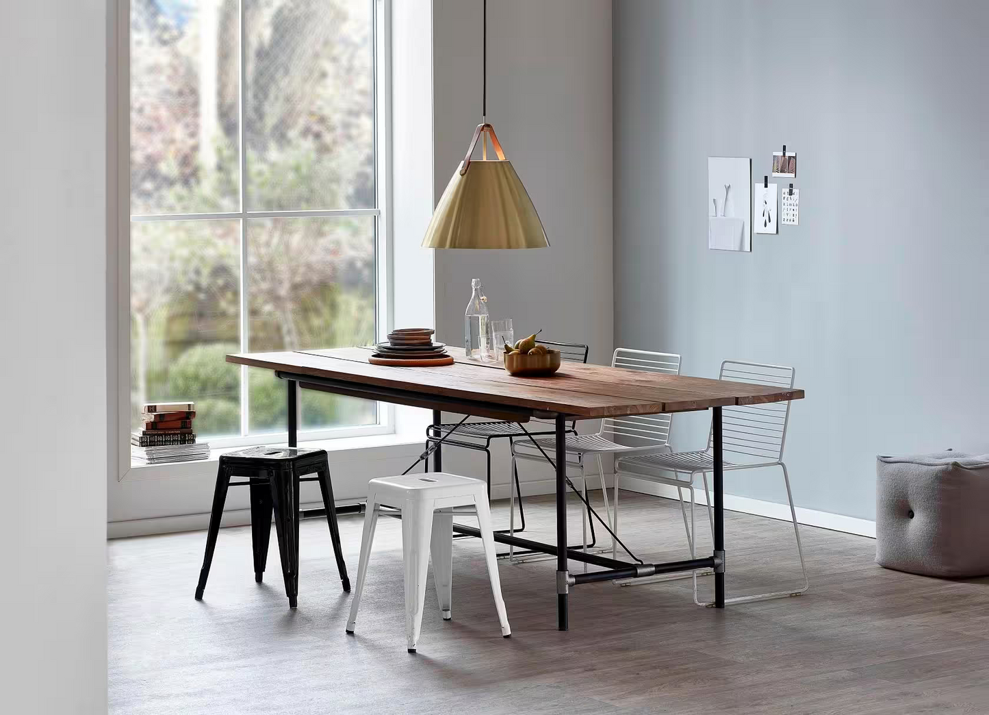 Strap 48 Large Metal Pendant with Nordic style
