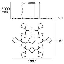 Quad P12 LED Pendant