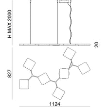 Stilnovo Quad Pendant