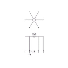 2nights P6 Six-Light LED Pendant