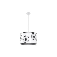 Football A 40 Pendant in White