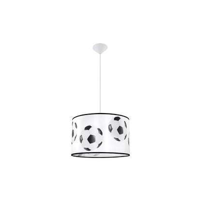 Football A 40 Pendant in White