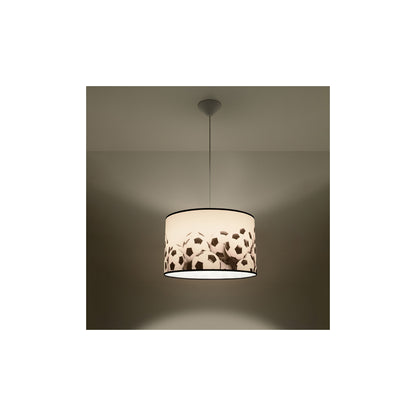 Football B 40 Pendant in White