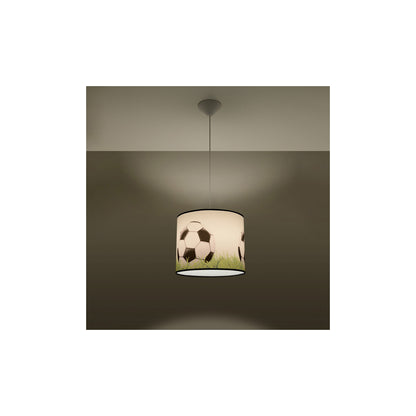 Football C 30 Pendant in White