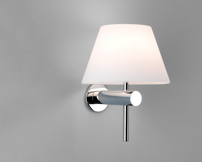 Roma Opal Glass Bathroom Wall Light