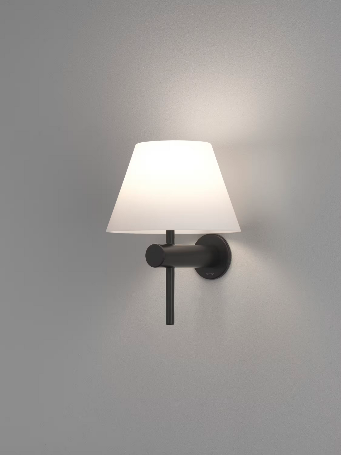 Roma Opal Glass Bathroom Wall Light